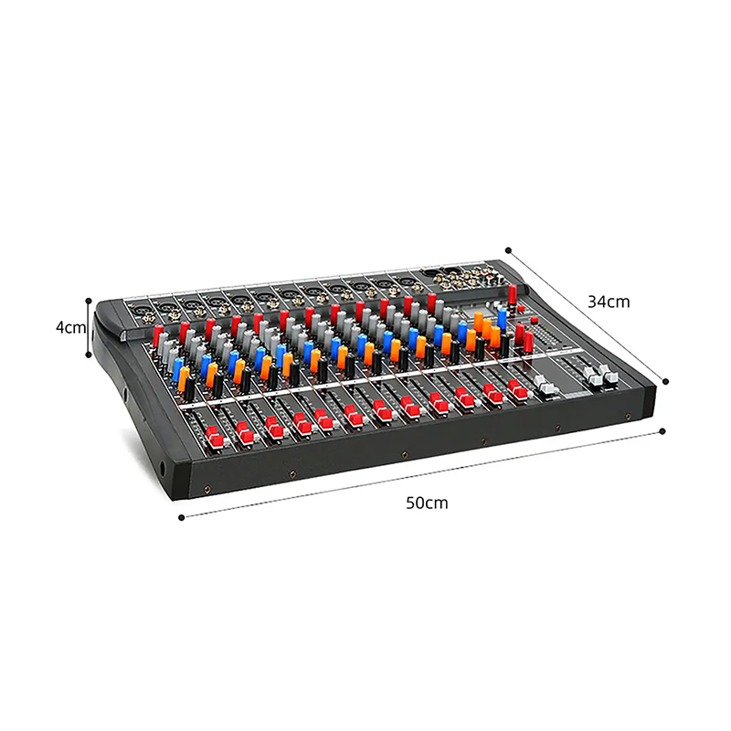 16 Console de mixagem de mixagem de áudio