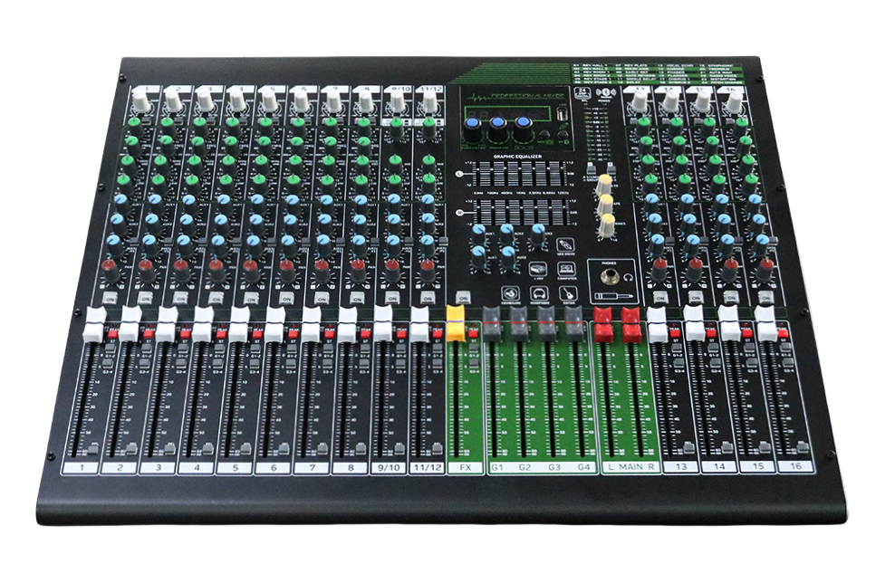 Mixer de áudio profissional: O que torna o mixer MS-122 perfeito para DJs?