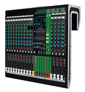 Venda quente 16 canais dj mixer console misturador de áudio conectar amplificador de potência placas de som de áudio com computação usb