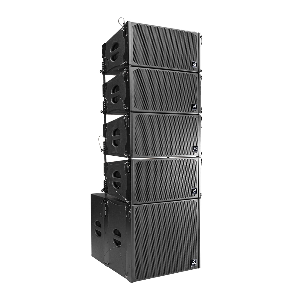 LIHUI Active Line Array System Equipamento de som externo interno Pro Sistema de som de áudio