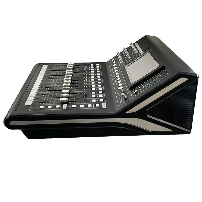 MS-200 Pro 16 canais com tela sensível ao toque Mixer de áudio digital Mixagem de som Dois tipos de efeitos embutidos no console do controlador de DJ