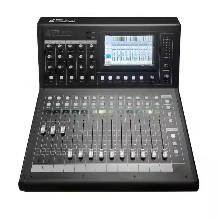 MS200 Mixer digital profissional de alto desempenho para palco profissional com poderoso processador DSP