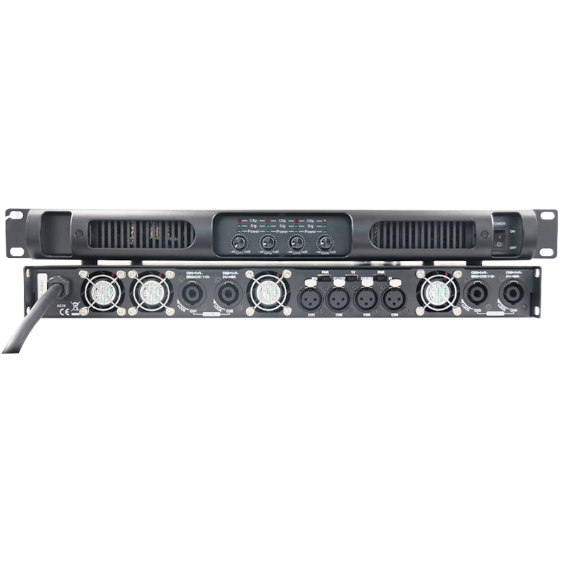 1200w classe d 4 canais 81-90db estéreo desktop pro amplificador de som mais poderoso amplificador de potência de áudio profissional